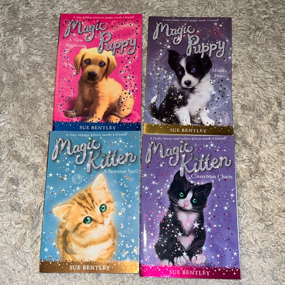 Magic Kitten and Puppy books 1 and 2